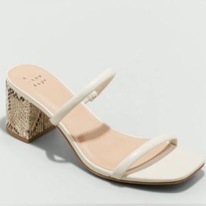 a new day Cris Mule Heels